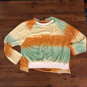 TOV Los Angeles Tie Dye/ombré Sweatshirt - sz M/L